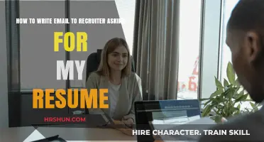 Crafting the Perfect Email to Recruiters: A Guide to Getting Your Resume Noticed
