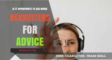 Seeking Guidance: Is It Okay to Ask Nurse Recruiters for Advice?