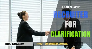 Seeking Clarity: Is It Okay to Ask Recruiters for More Information?