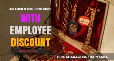 Unlocking the Truth: Reselling Employee-Discounted Items Legally