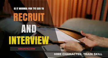 CEO's Role in Recruitment: Normal or Not?