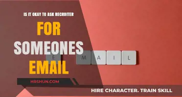 Navigating Networking: The Ethics of Requesting Contact Information from Recruiters