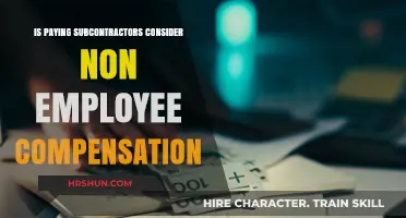 Understanding Subcontractor Payments: Non-Employee Compensation Insights