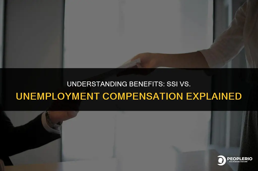 is supplemental security income the same as unemployment compensation