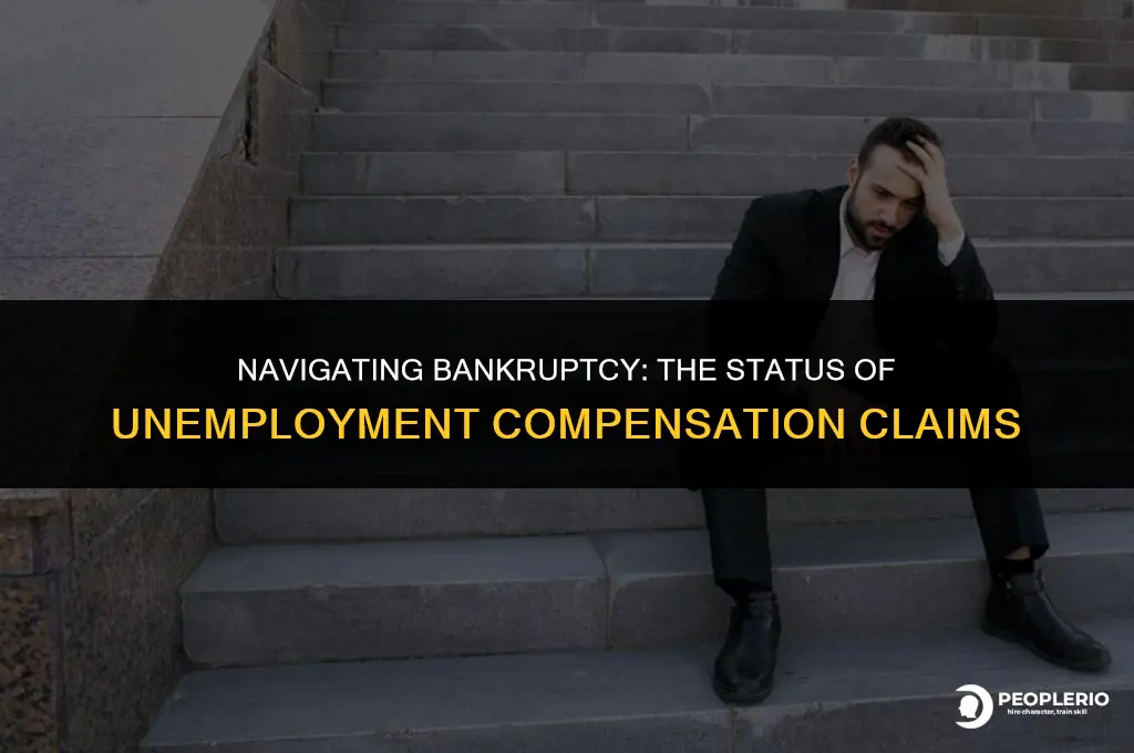 is unemployment compensation a secured or unsecured creditor in bankruptcy