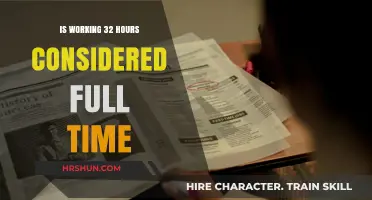 Decoding Full-Time Employment: Is 32 Hours the New Standard?