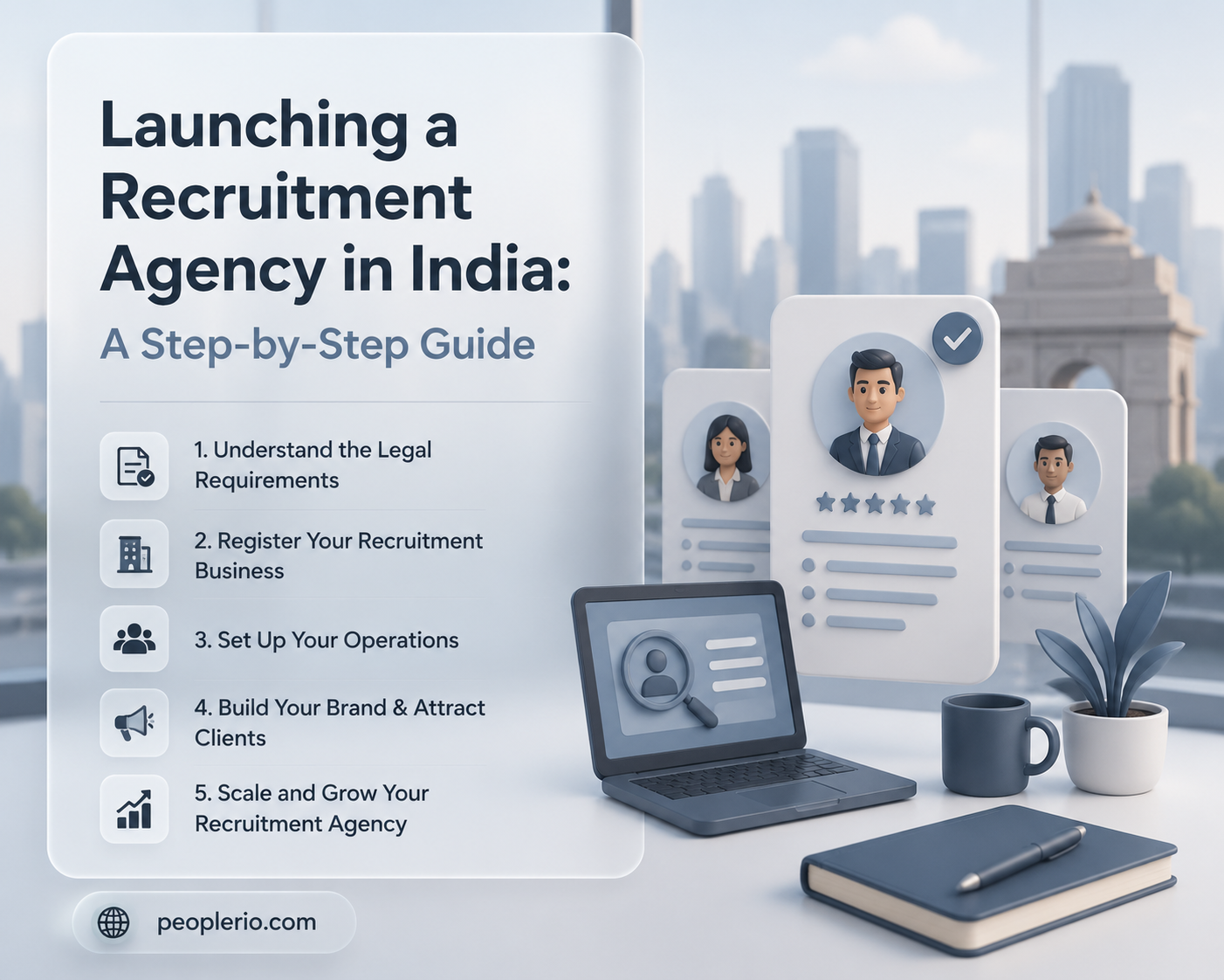 how can i start recruitment agency in india
