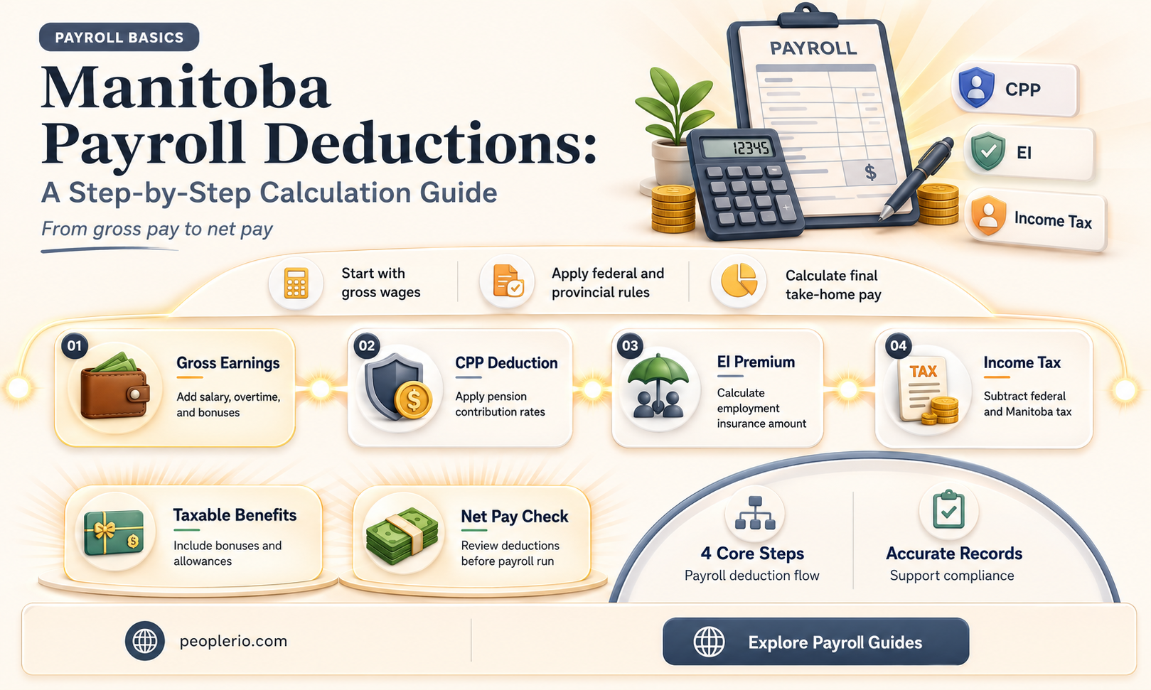 how to calculate payroll deductions in manitoba