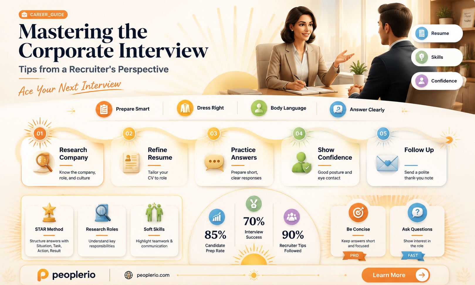 how to interview with a corporate recruiter
