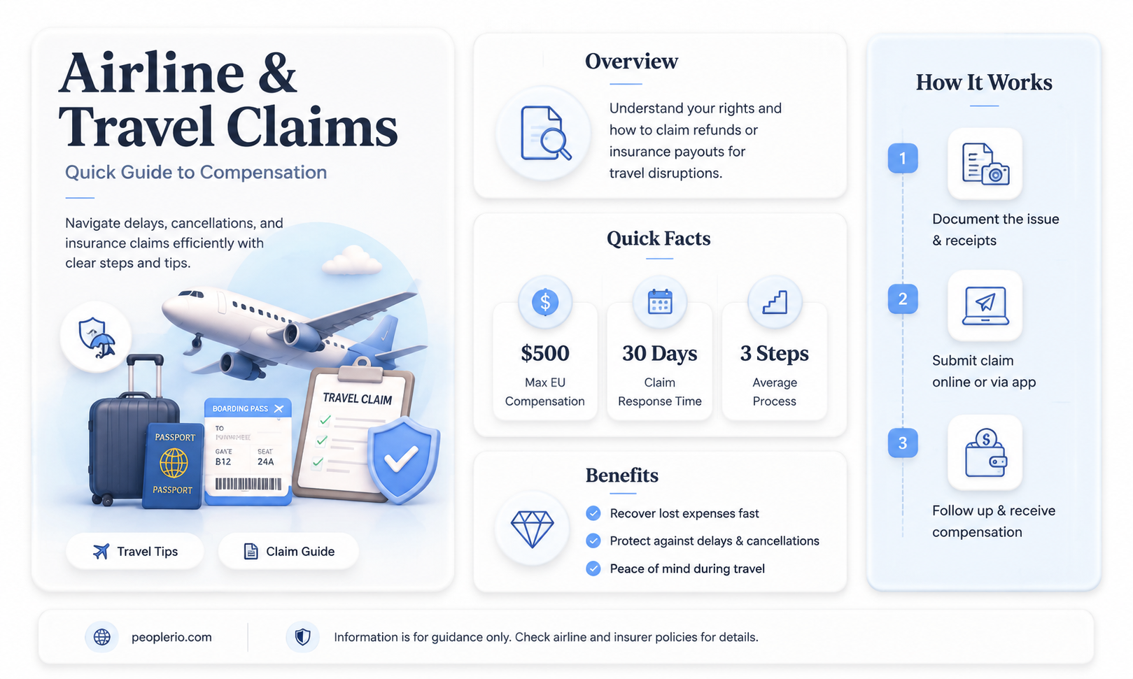 can you claim compensation from airline and travel insurance