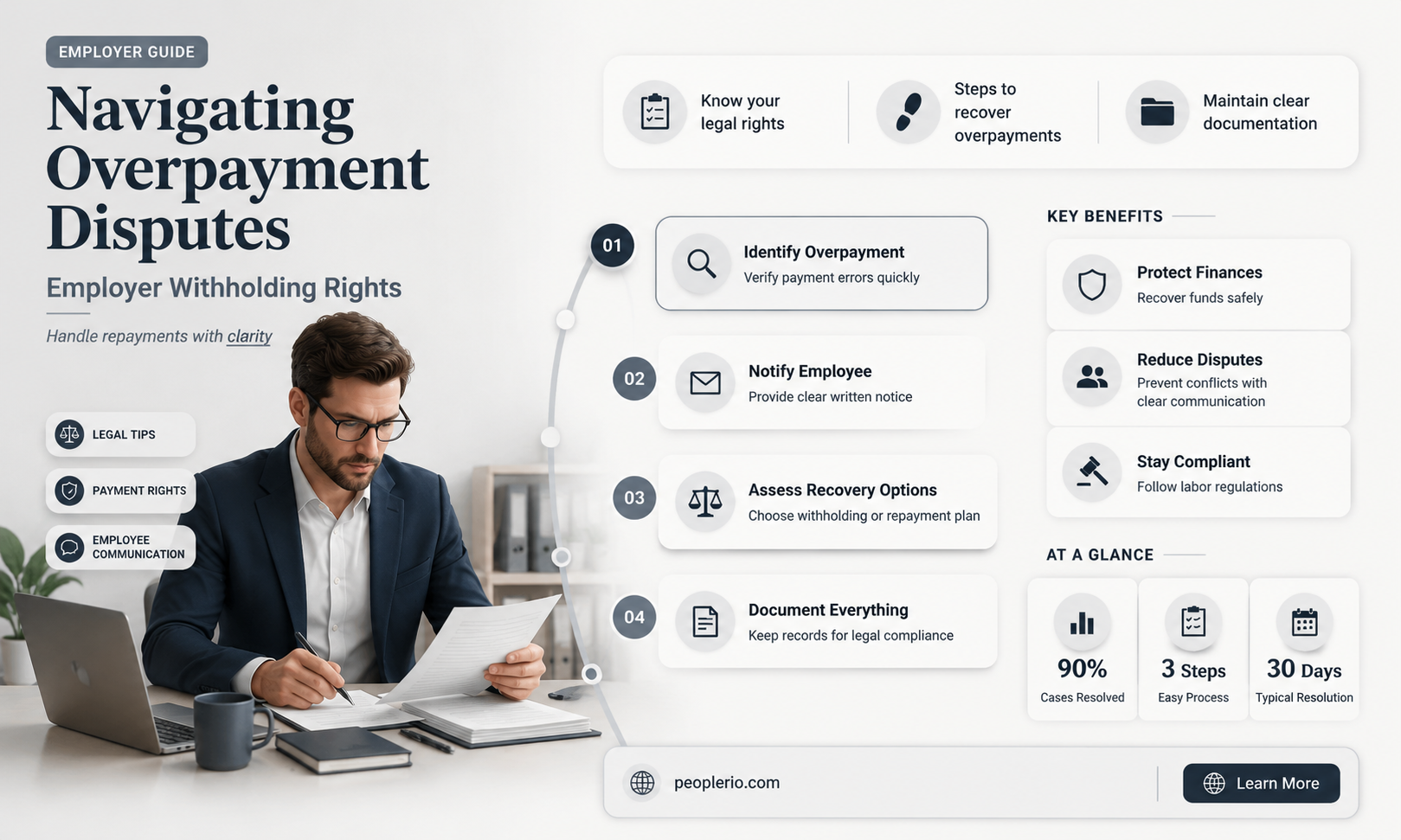 can employer not pay employee because of overpayment