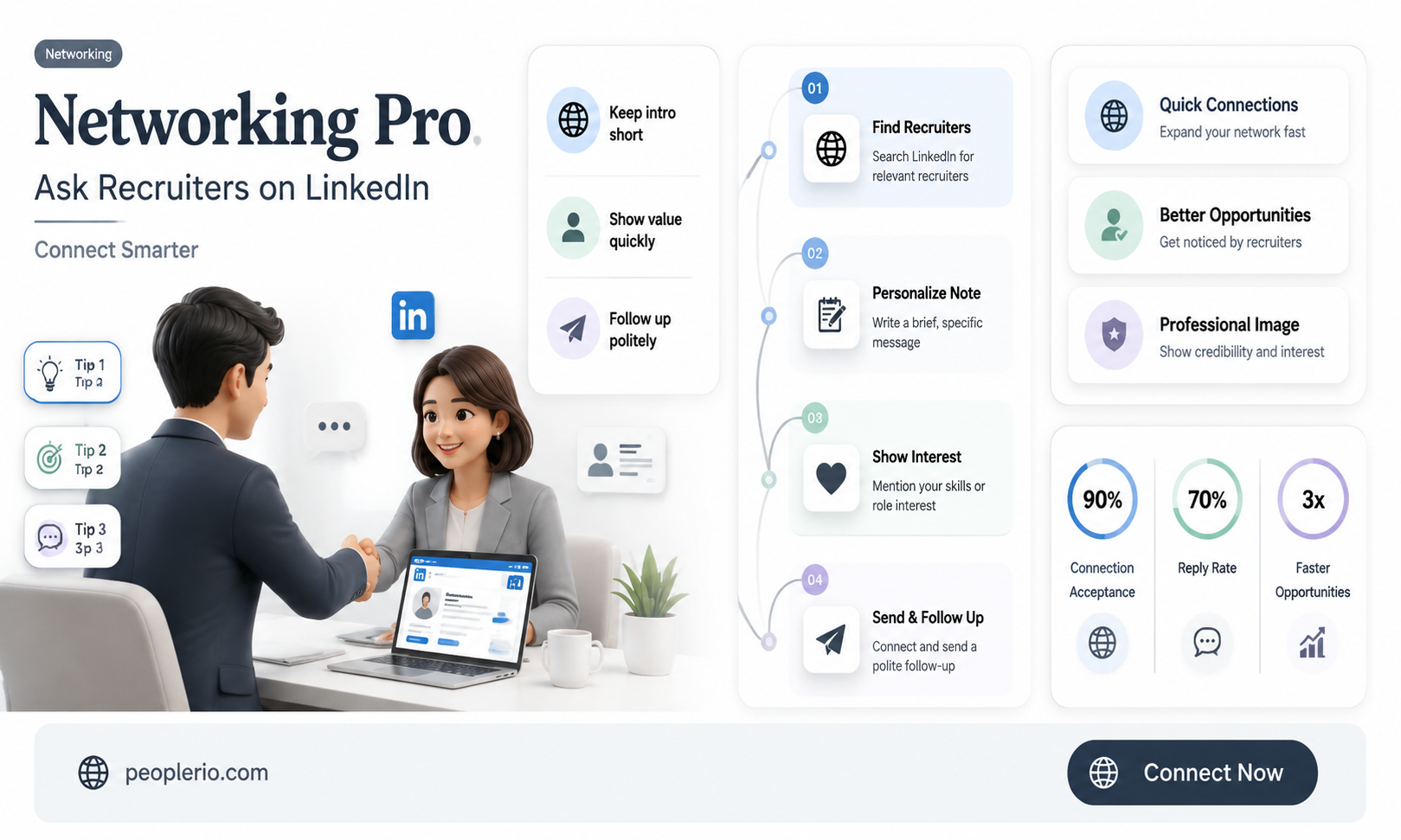 how to ask recruiter for add linkedin