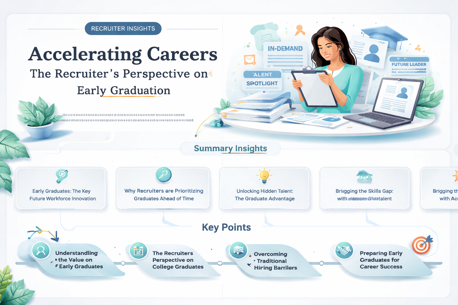 do recruiters like it when college students graduate early