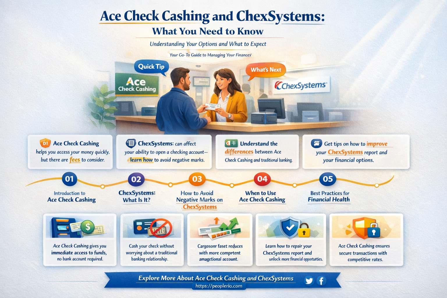 does ace check cashing use chexsystems when cashing payroll checks