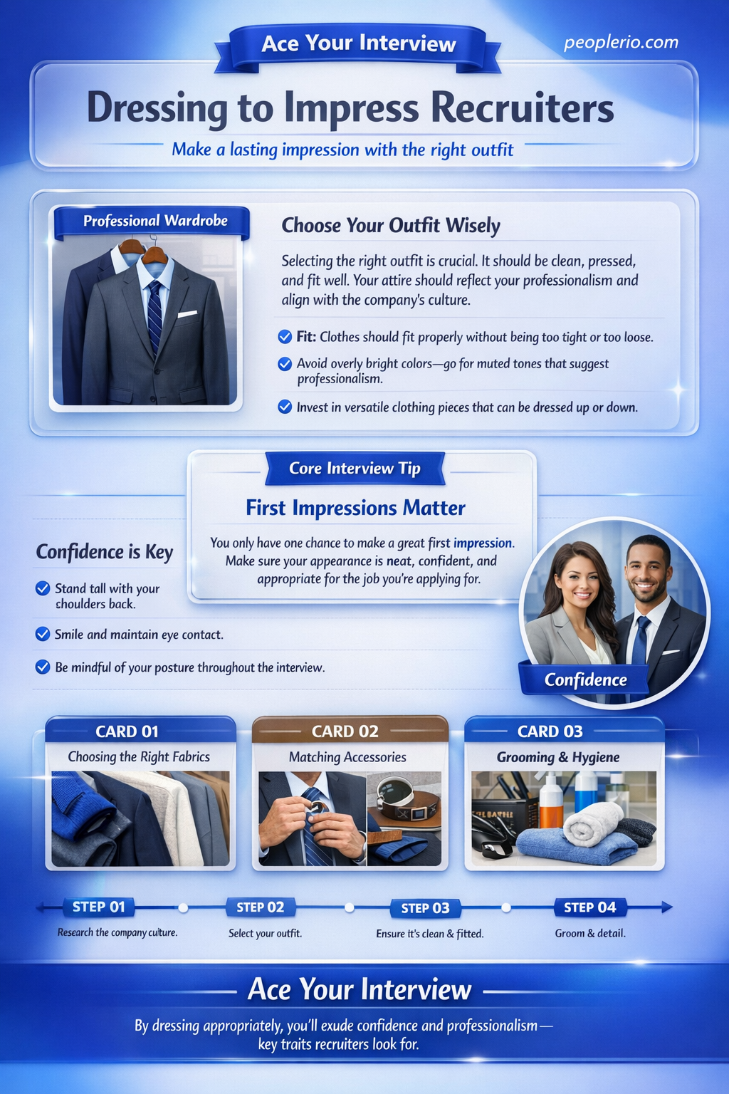 how should i dress for an interview with a recruiter