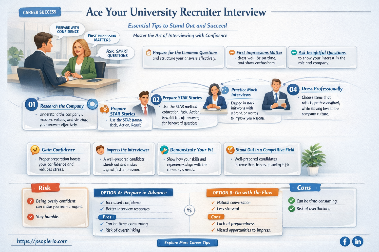 how to do well for a university recruiter interview
