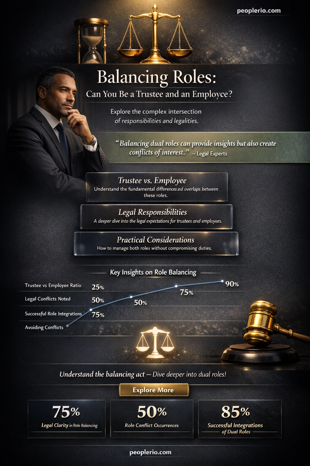 can you be a trustee and an employee