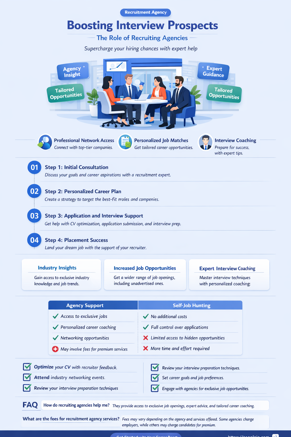 do recruiting agencies increase chances of interview