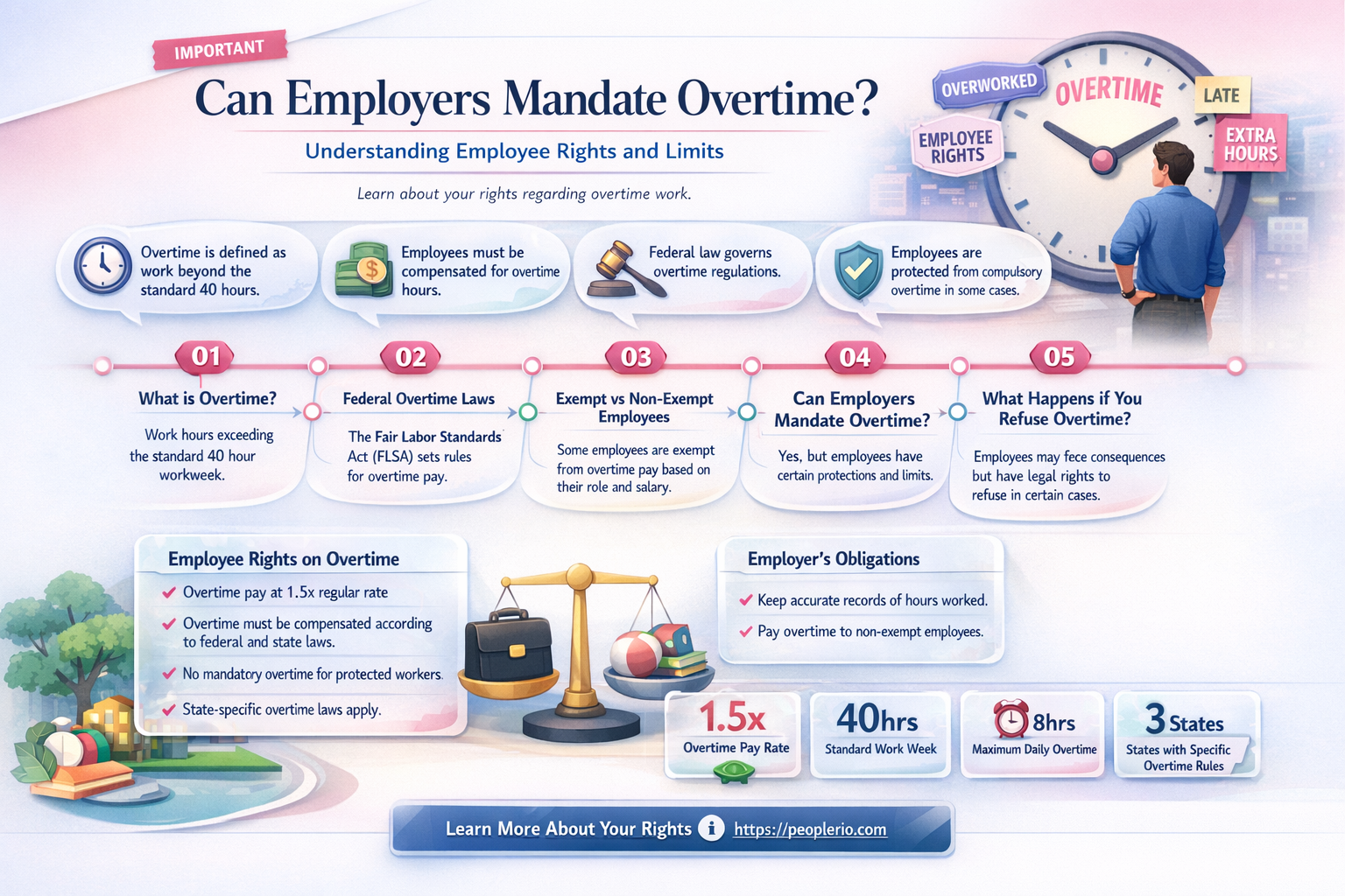 can an employee be forced to work overtime