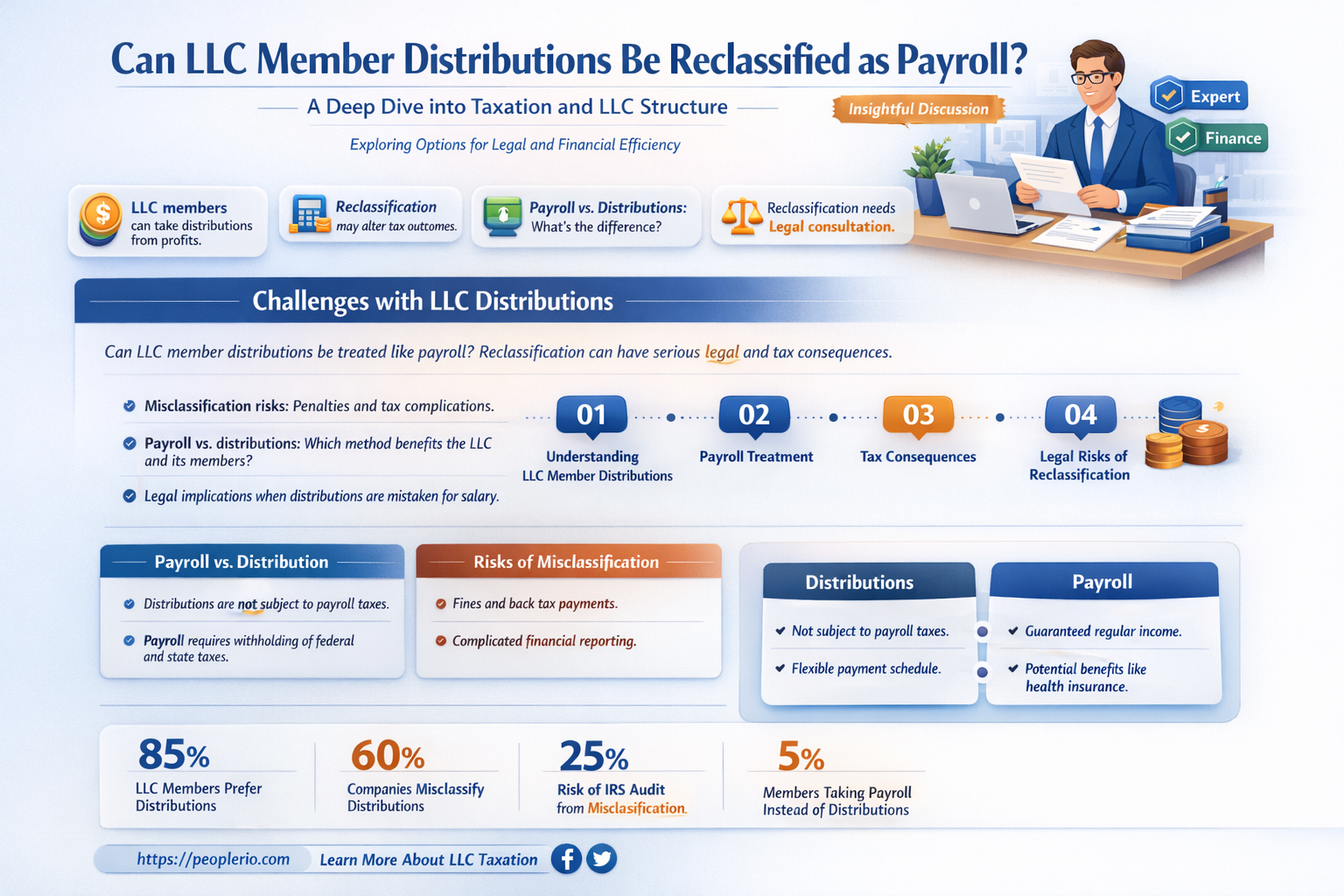 can a llc member distribution be reclassified as payroll