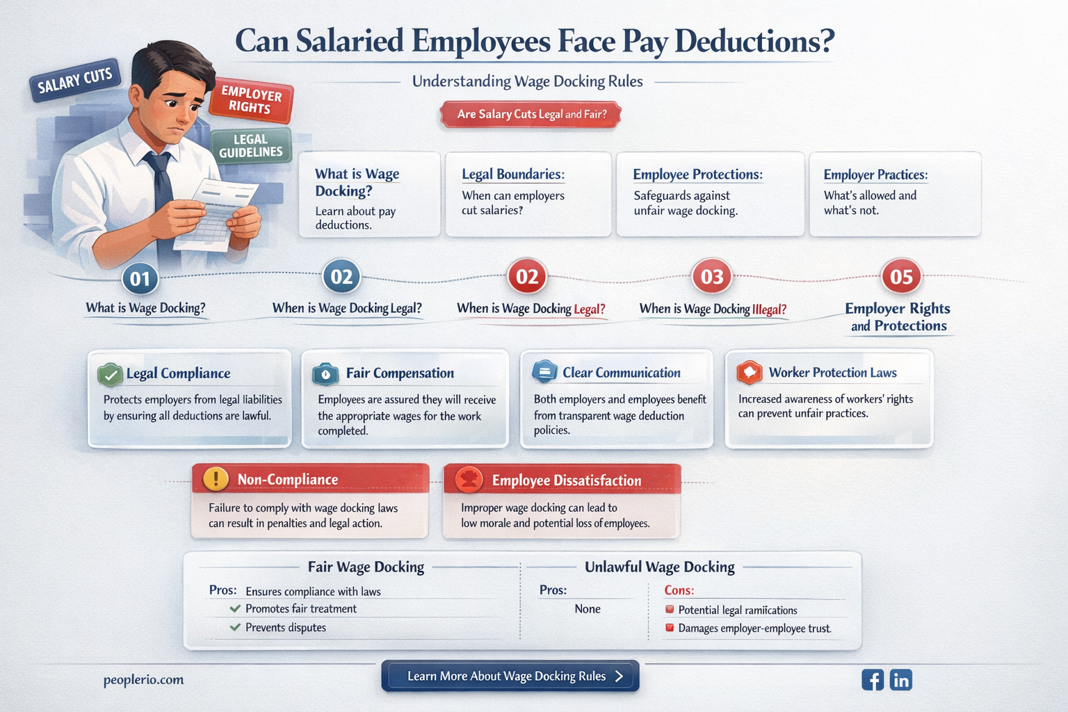 can a salaried employee be docked pay