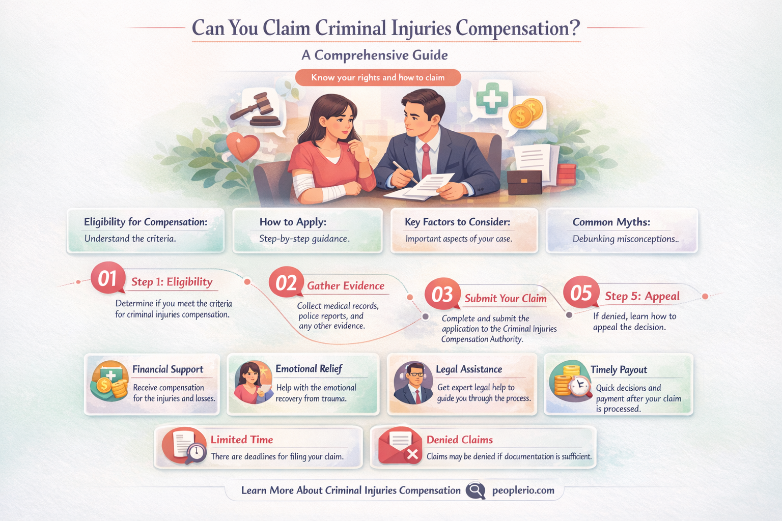 can I claim criminal injuries compensation