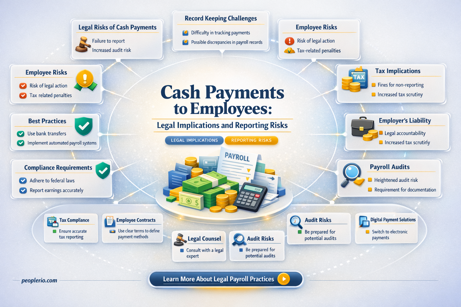 can an employee report you for paying them cash