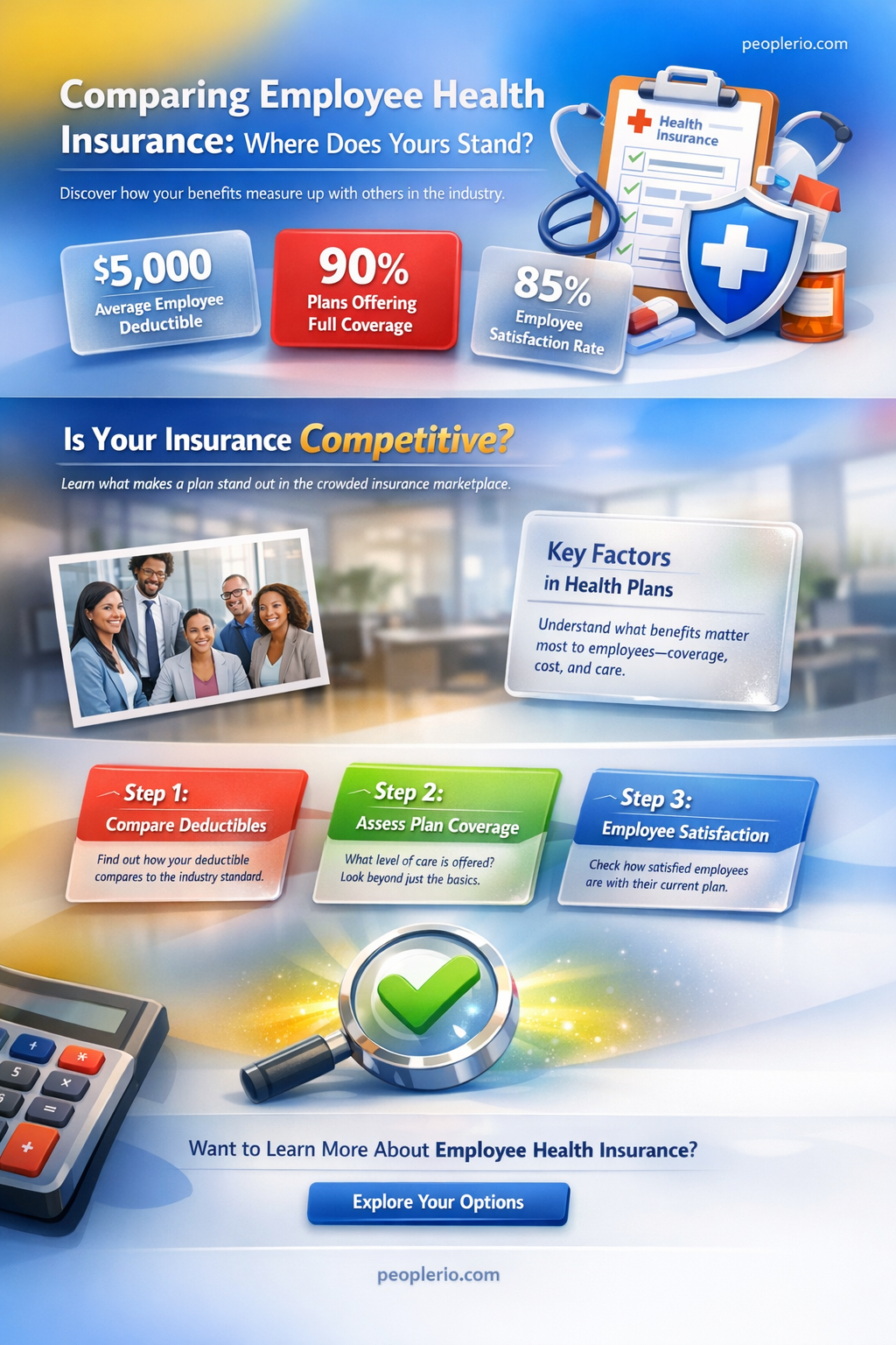 how does my employee health insurance rank with others