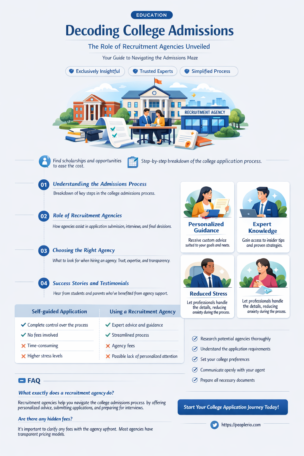 do colleges use recruitment agencies