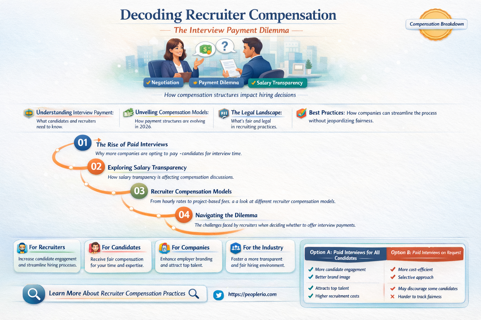 do recruiters get paid for interviews