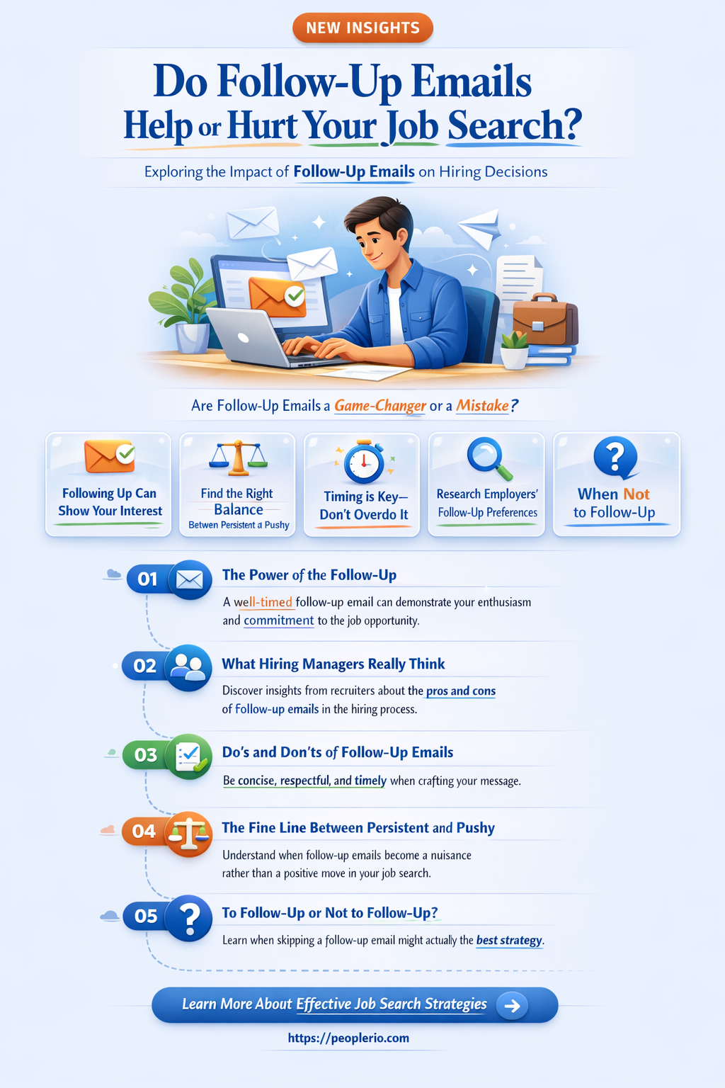 are follow up emails annoying for recruiters