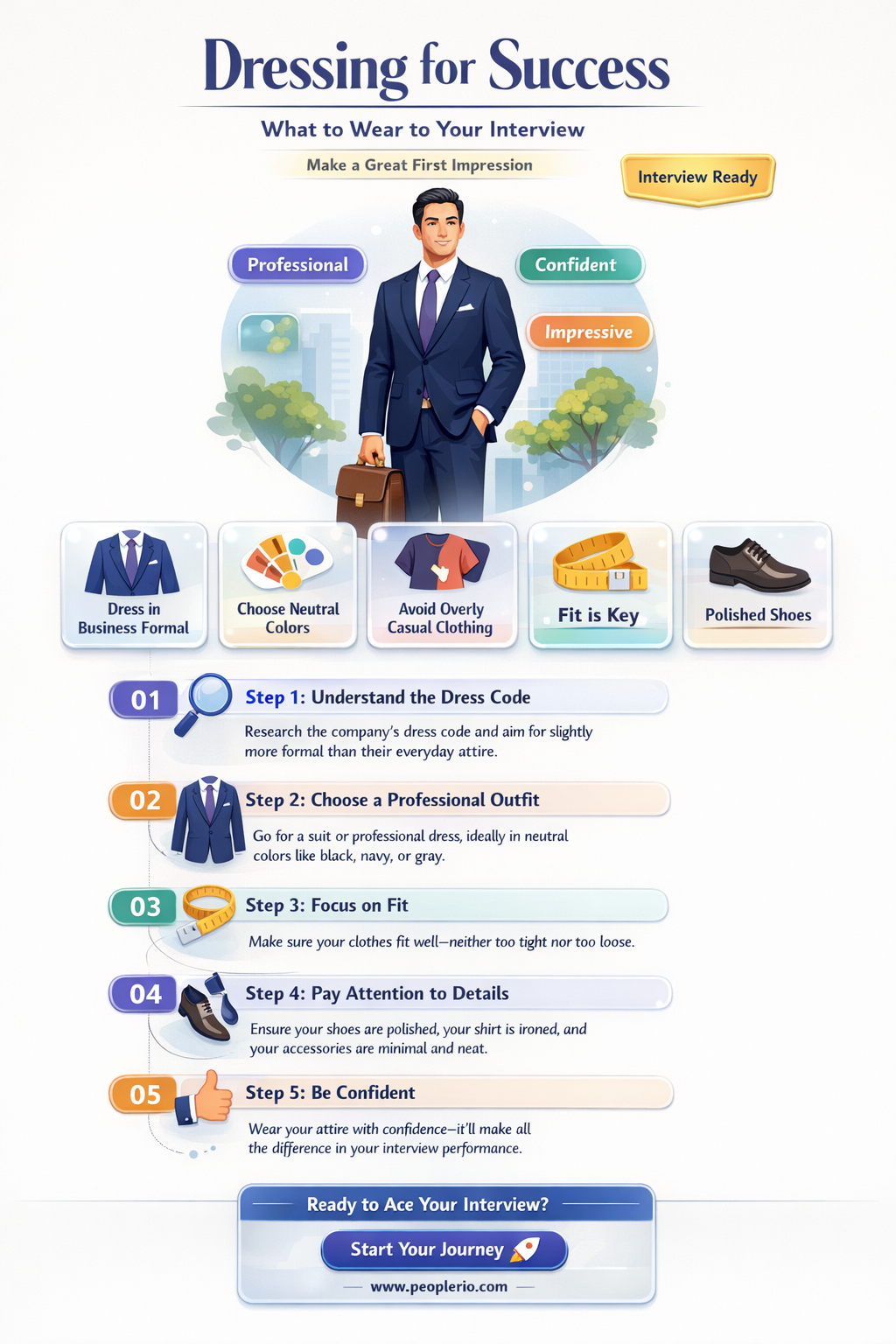 can i ask my recruiter what to wear for interview
