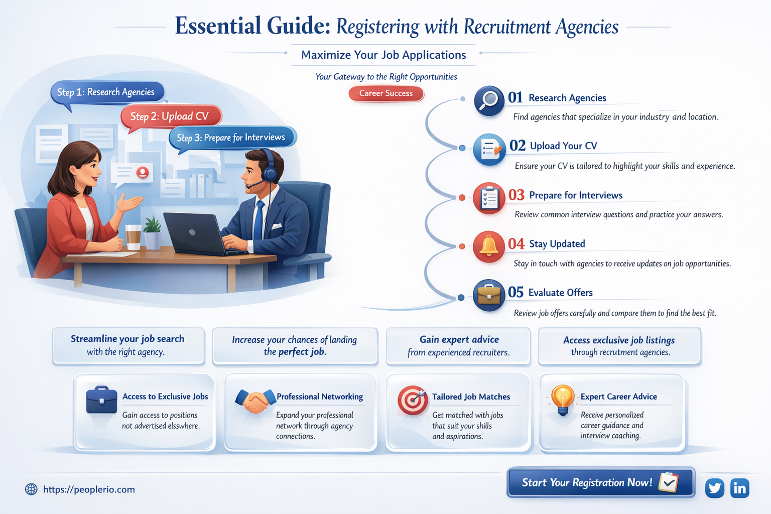 do i have to register recruitment agency to apply