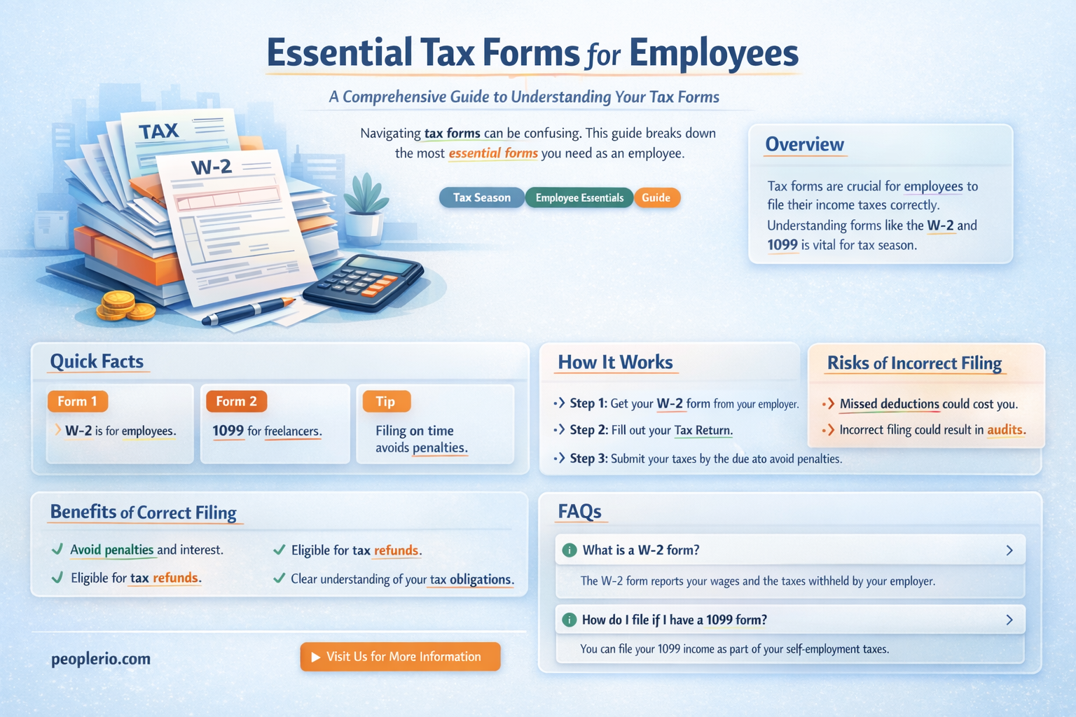 what form does an employee fill out for taxes