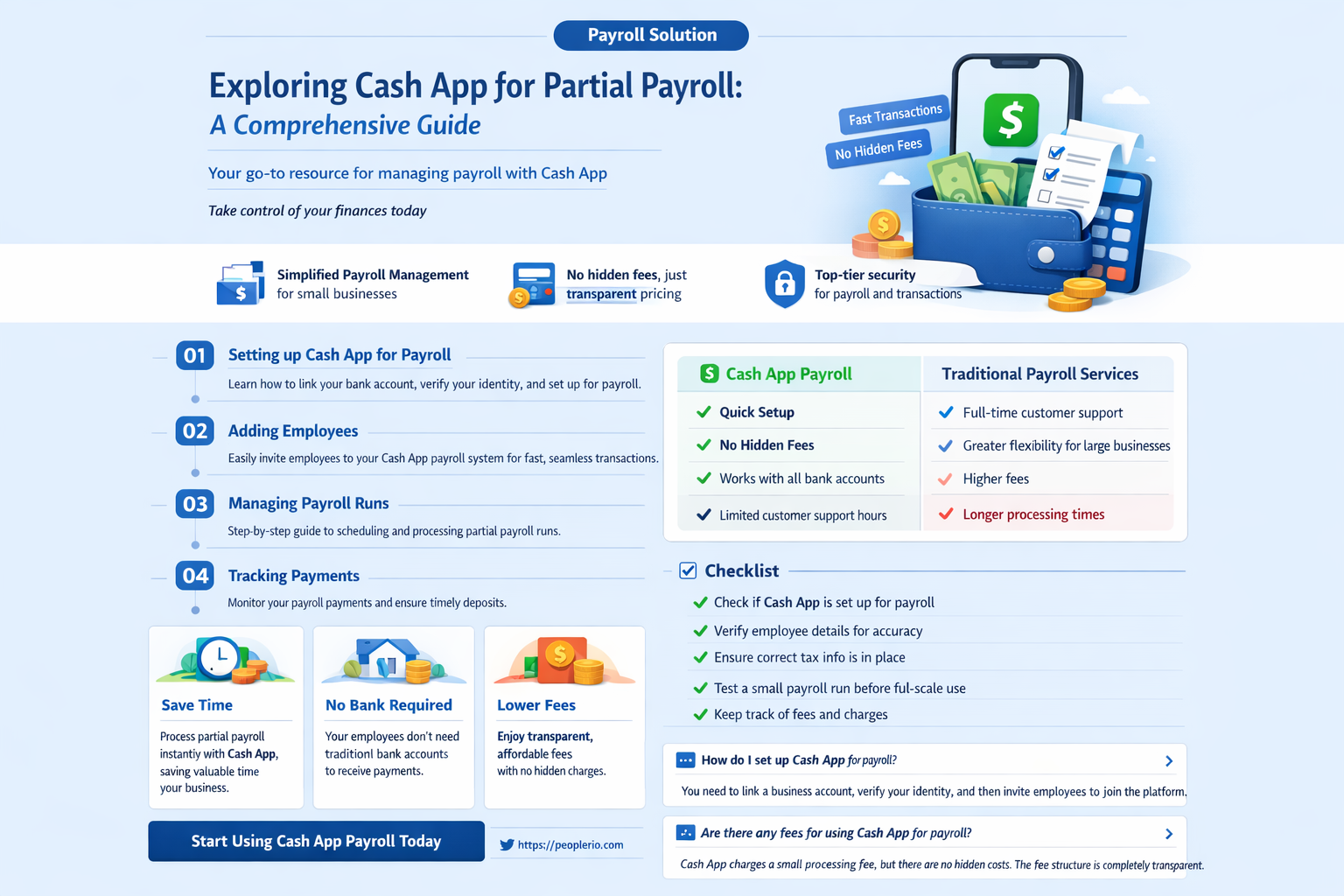 can cash app be used for partial payroll