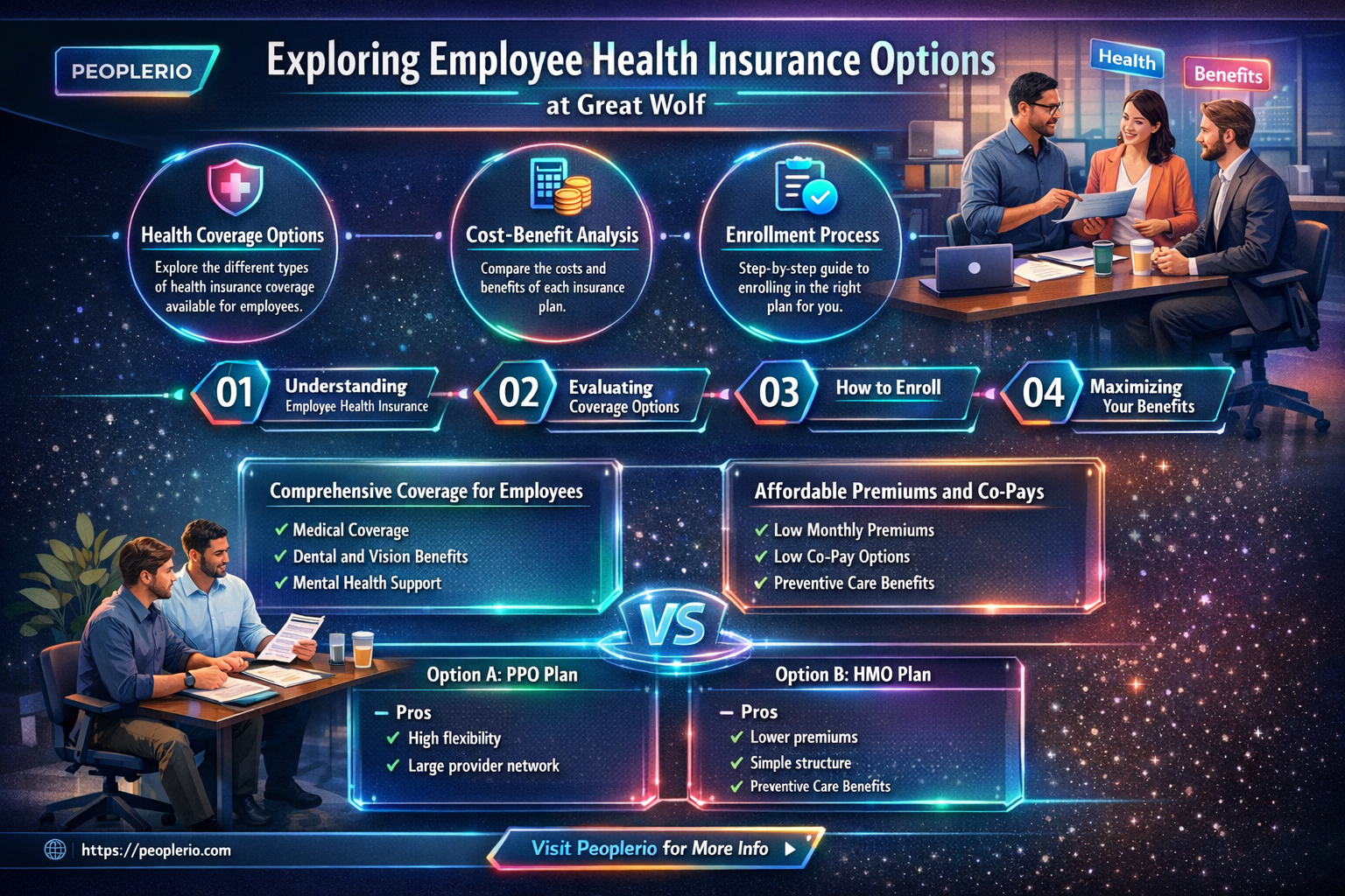 does great wolf have employee health insurance