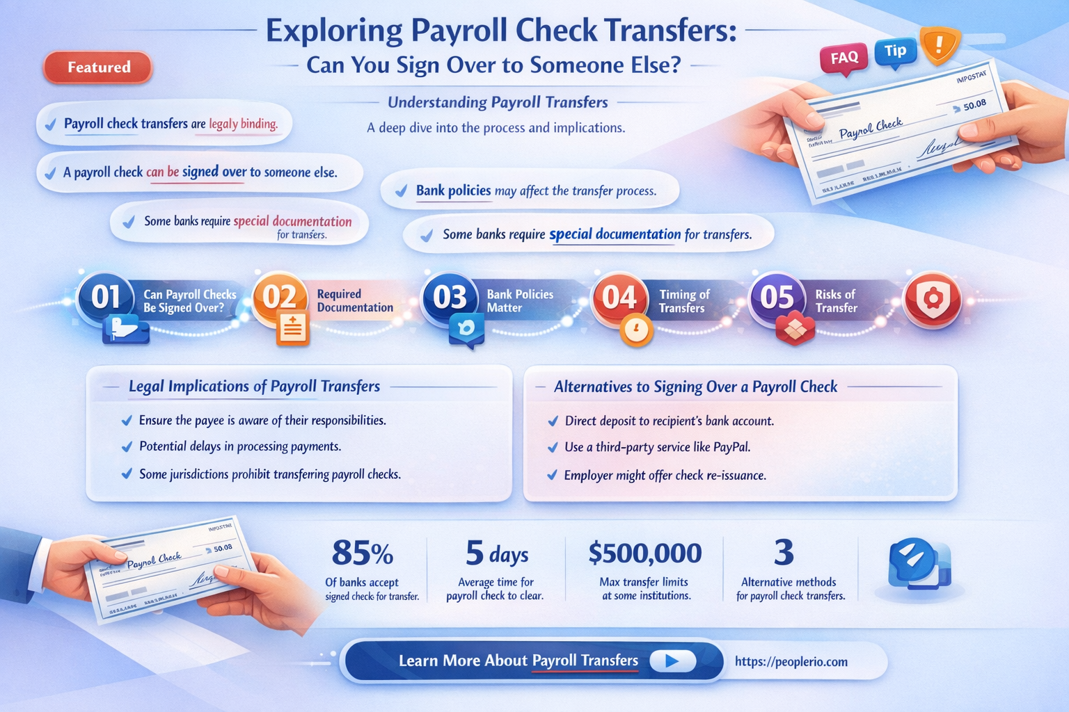 can you sign over a payroll check to someone else