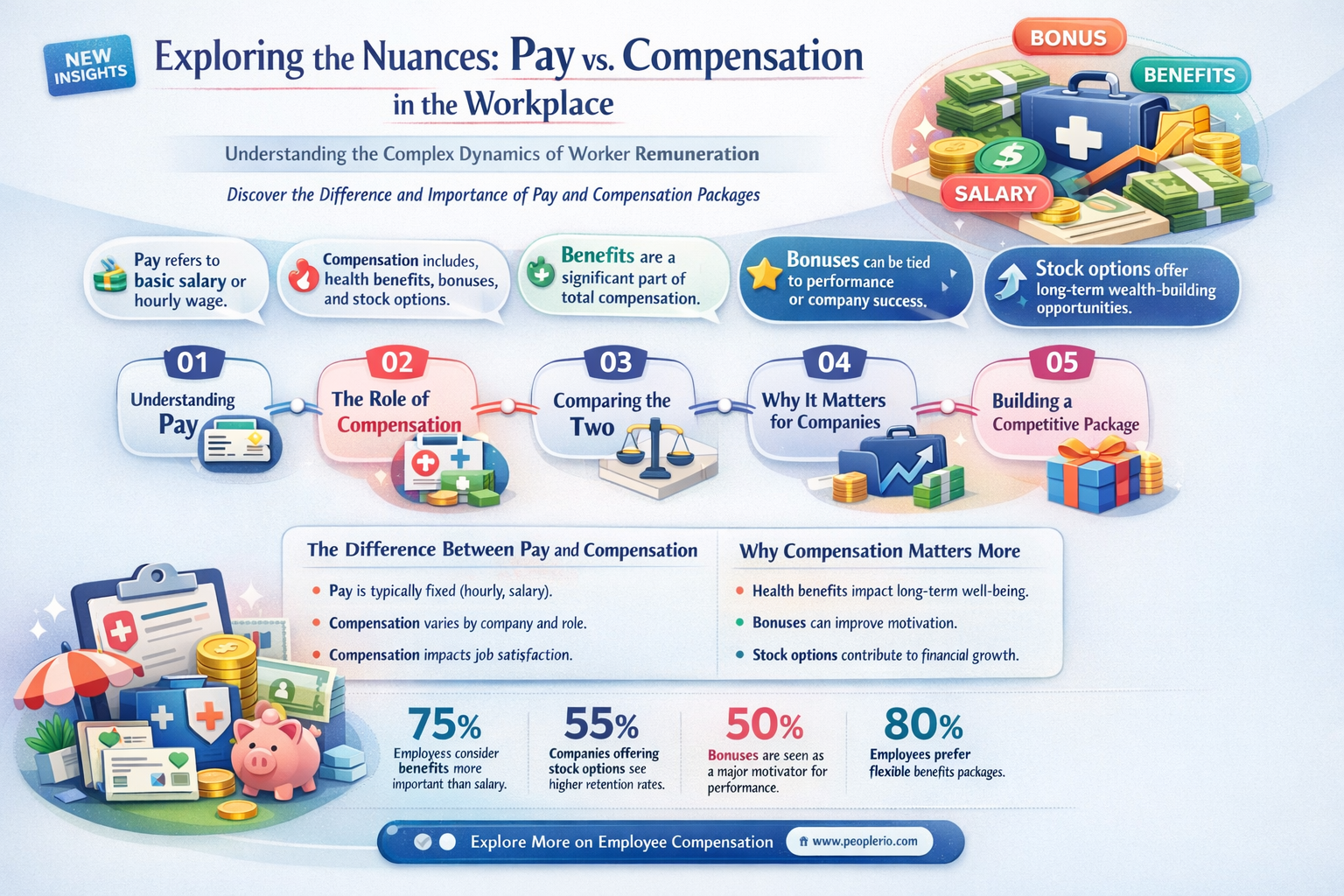 are pay and compensation interchangable words
