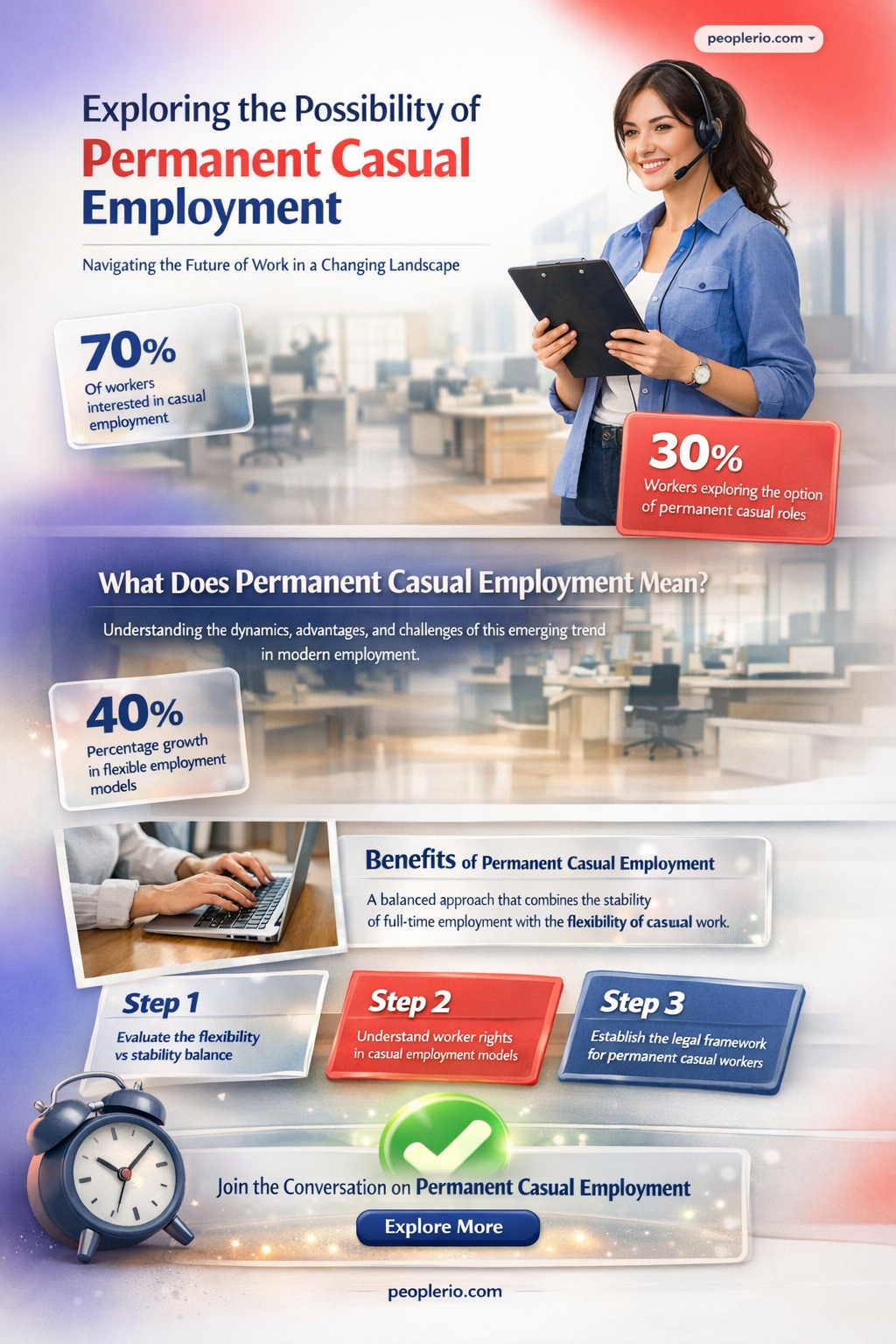 can you be a permanent casual employee