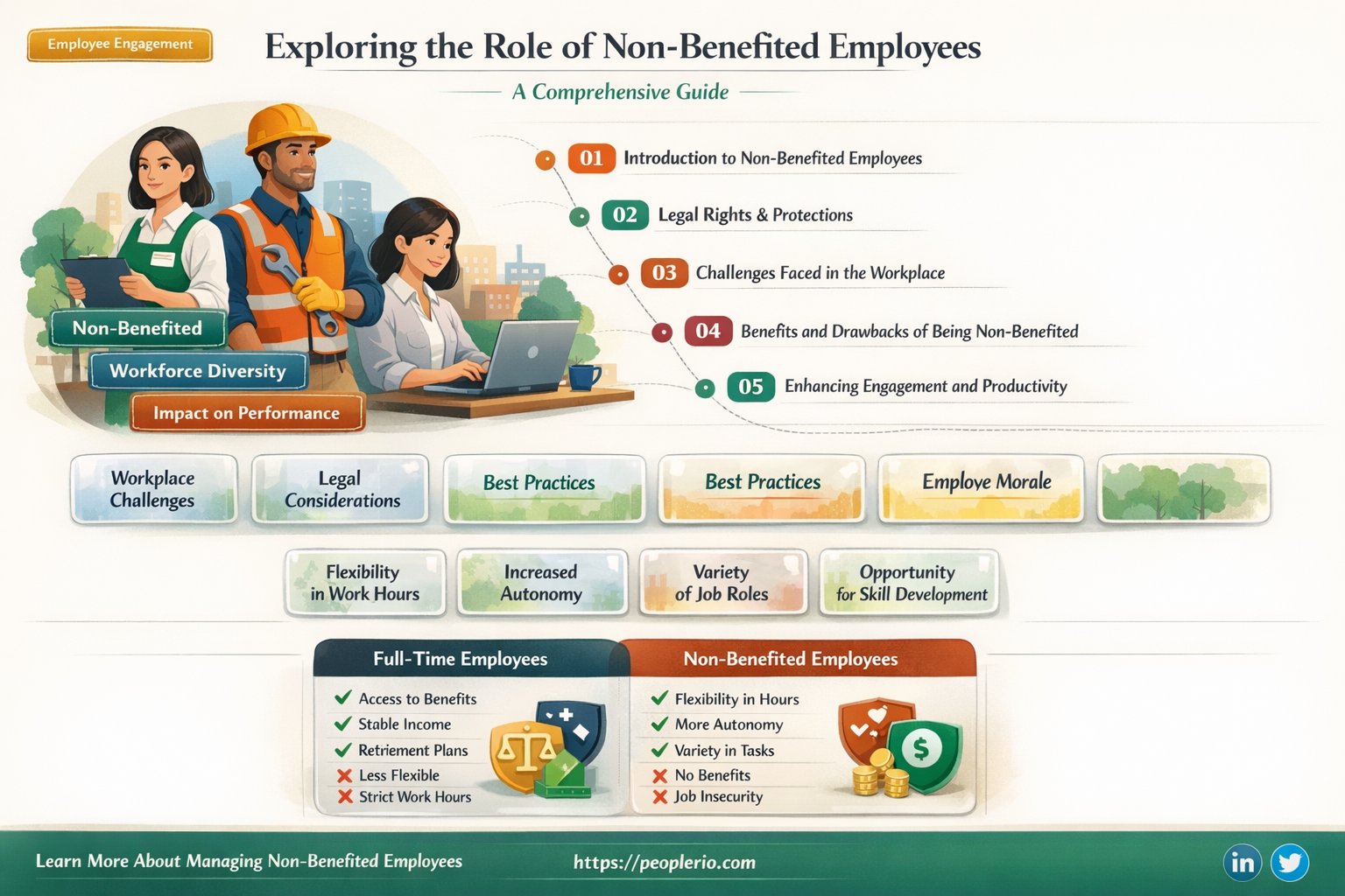 can you be a non-benefited employee