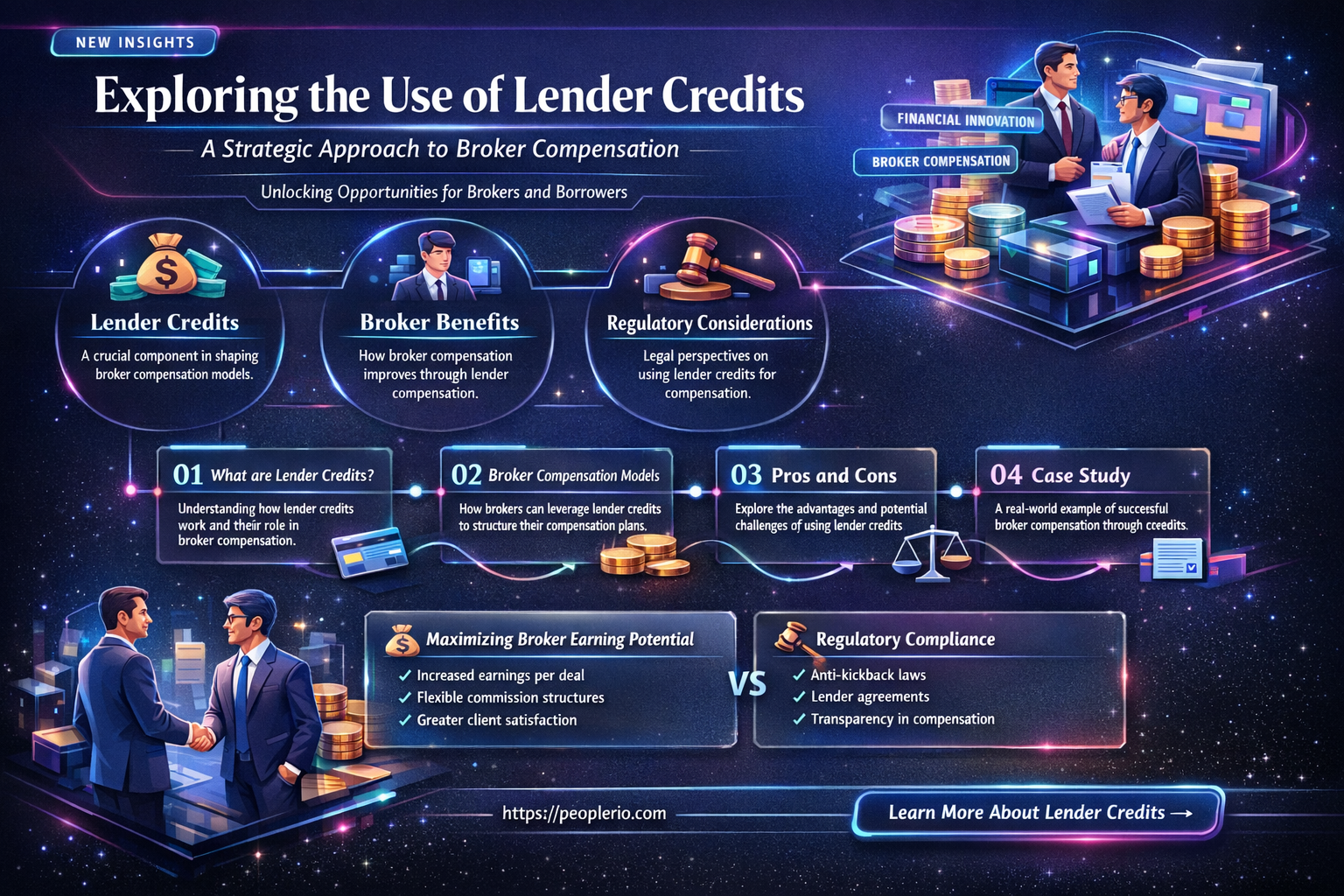 can a lender credit be used to pay broker compensation