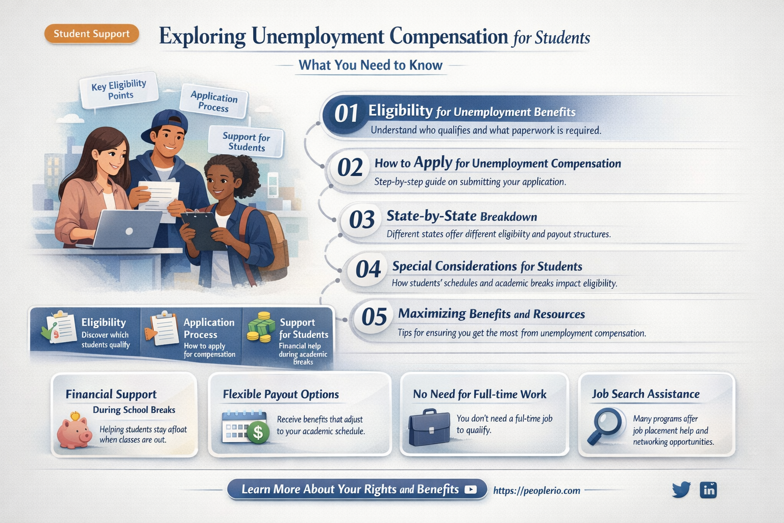 can students get unemployment compensation