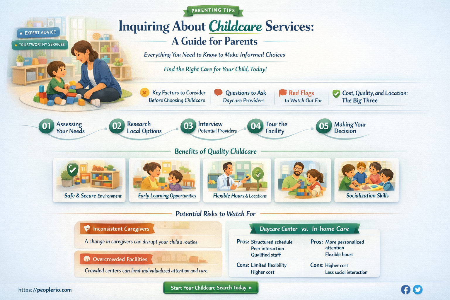 can you ask if they have childcare employee