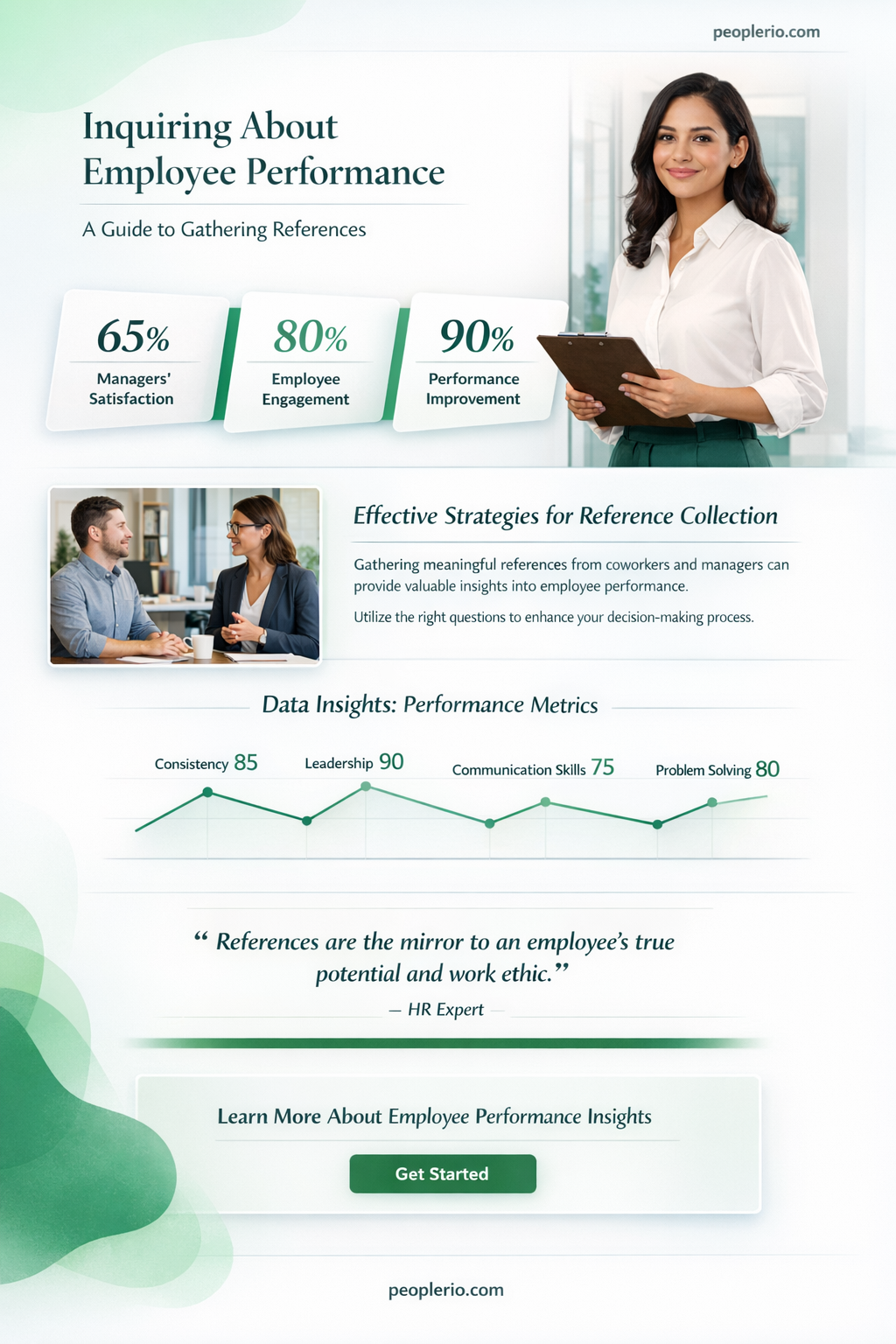 can you ask references about employee performance