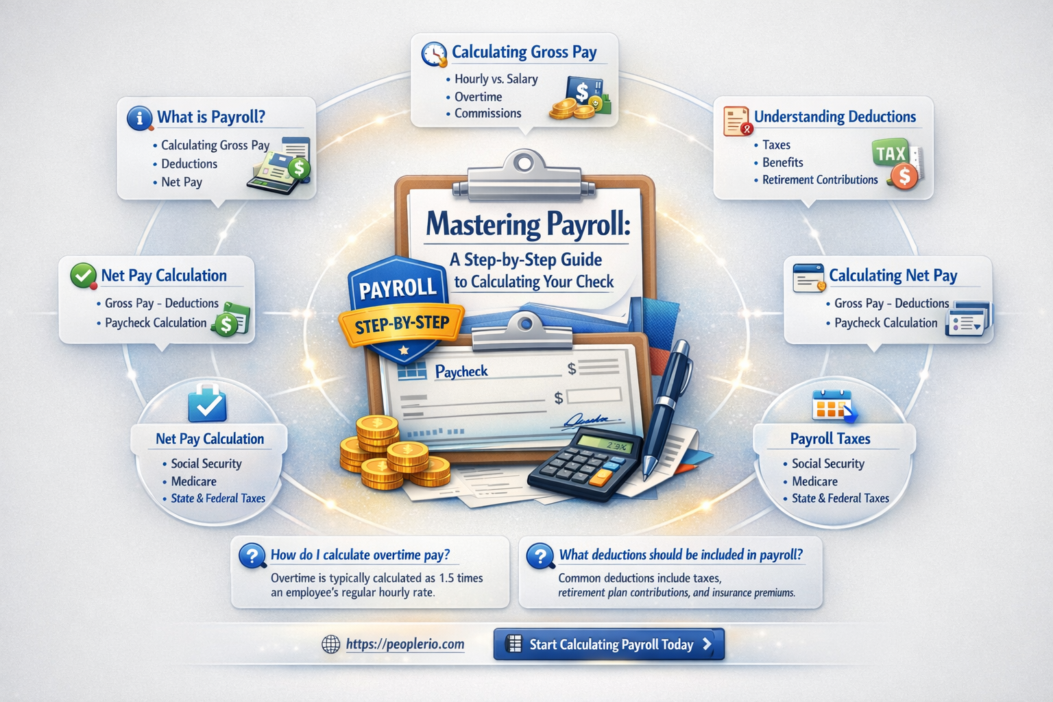 how to calculate a payroll check