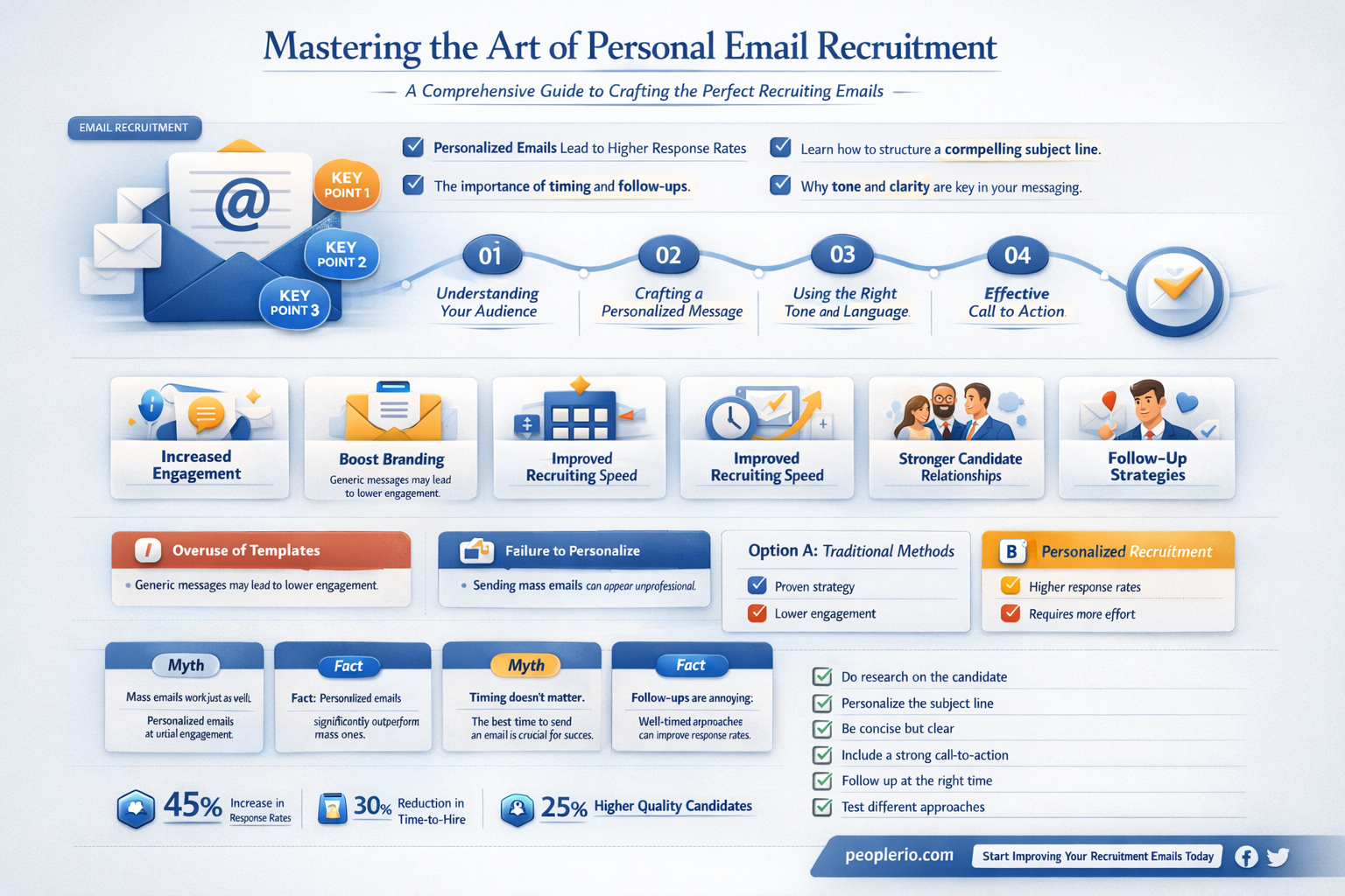 how to be personal email recruiter