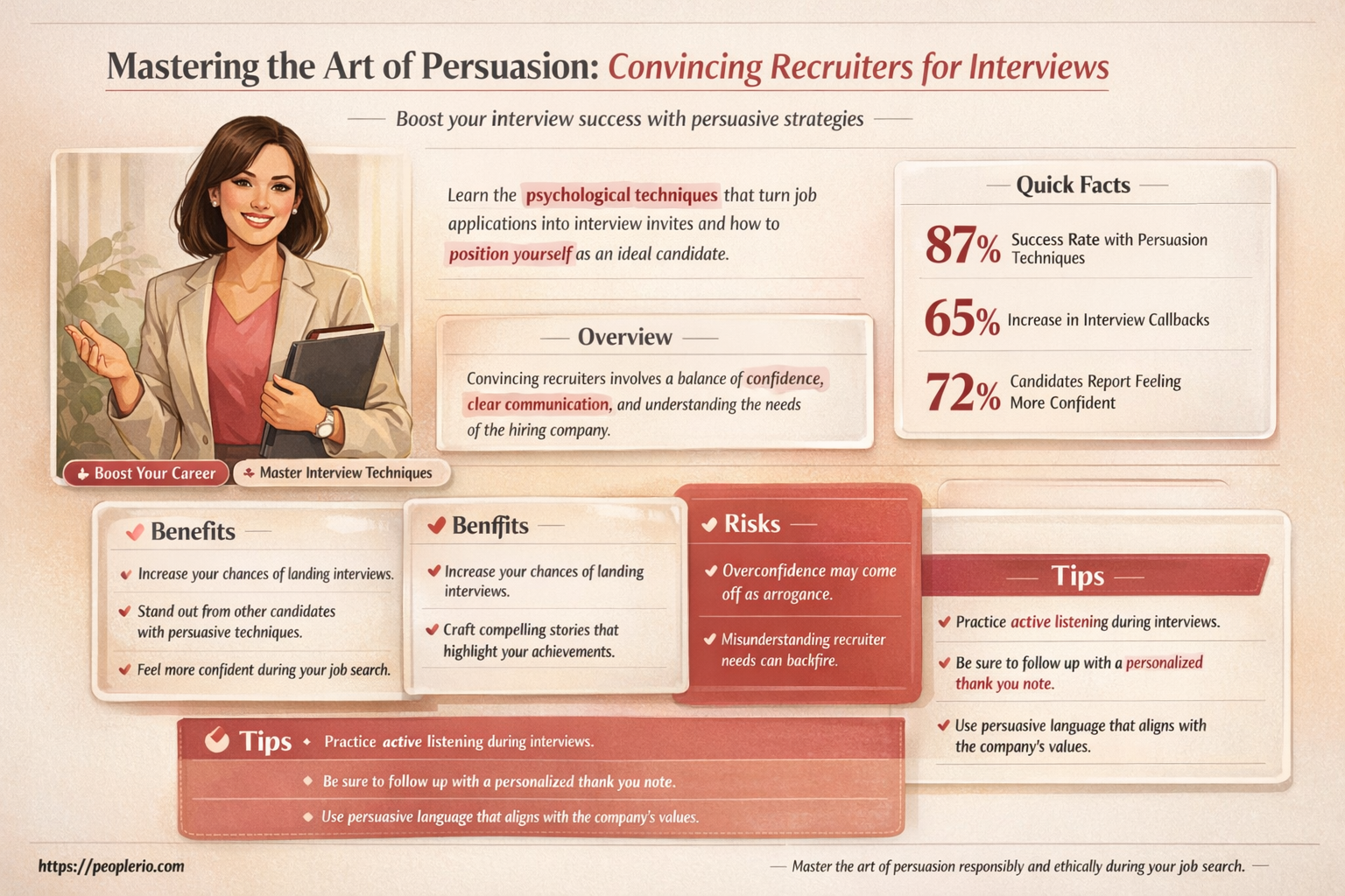 how to convince recruiter for interview