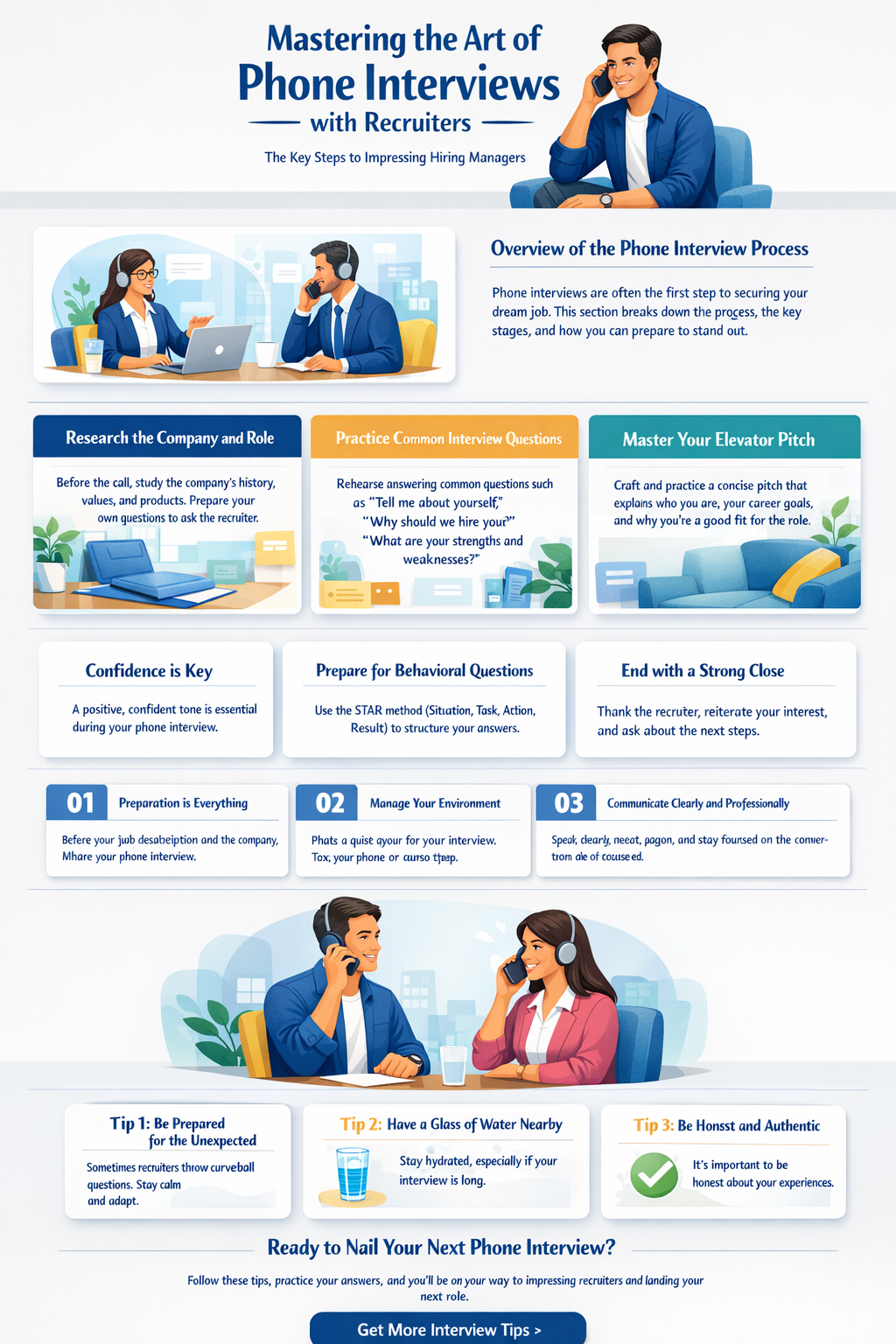 how to handle a phone interview with a recruiter