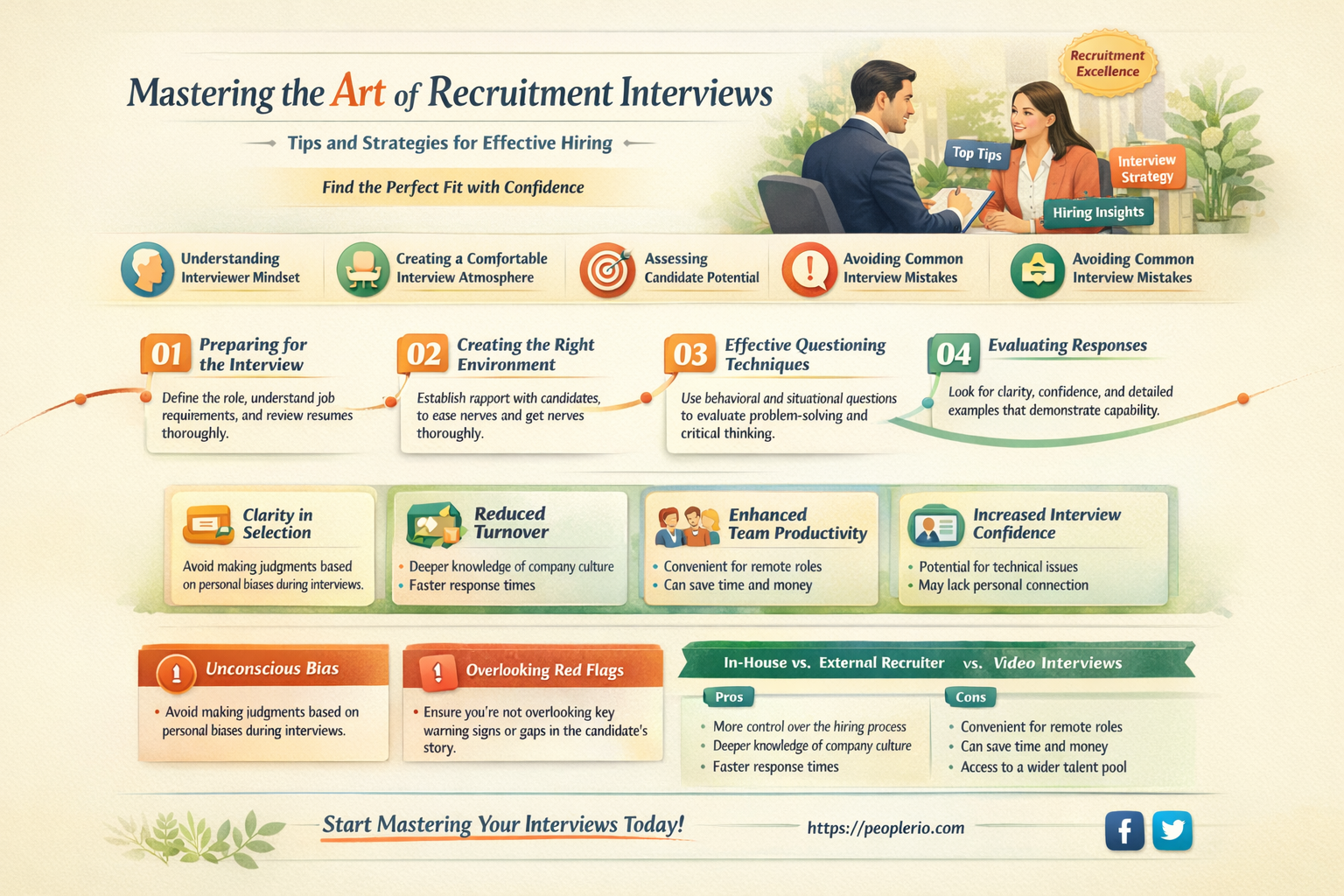 how do you answer interview questions for recruitment