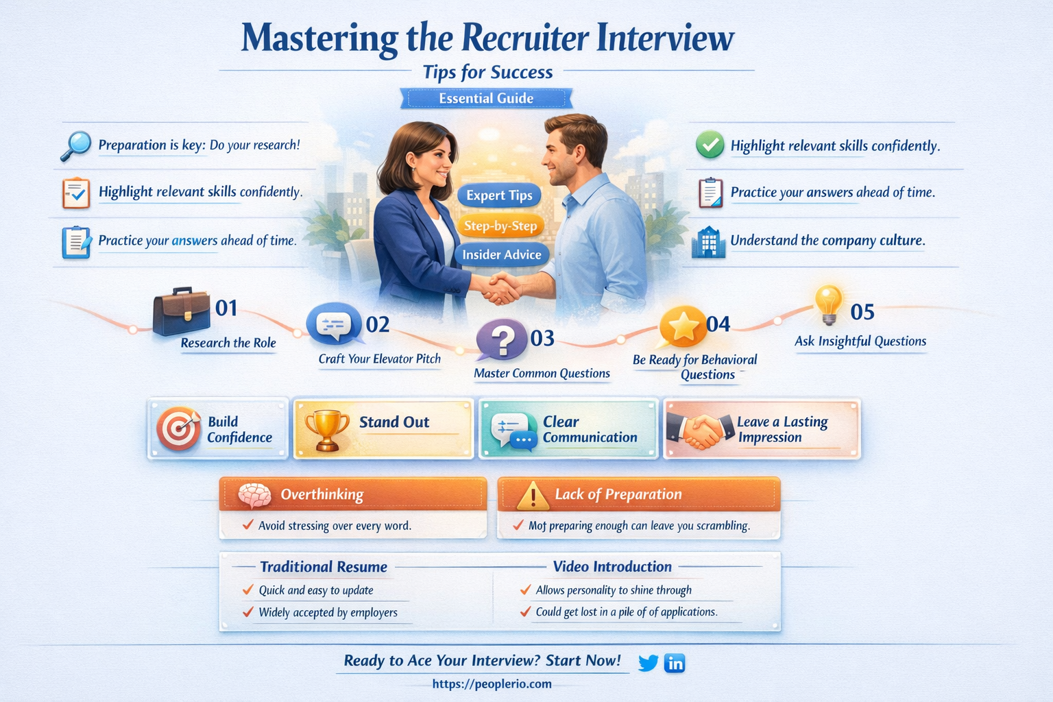 how to attend recruiter interview